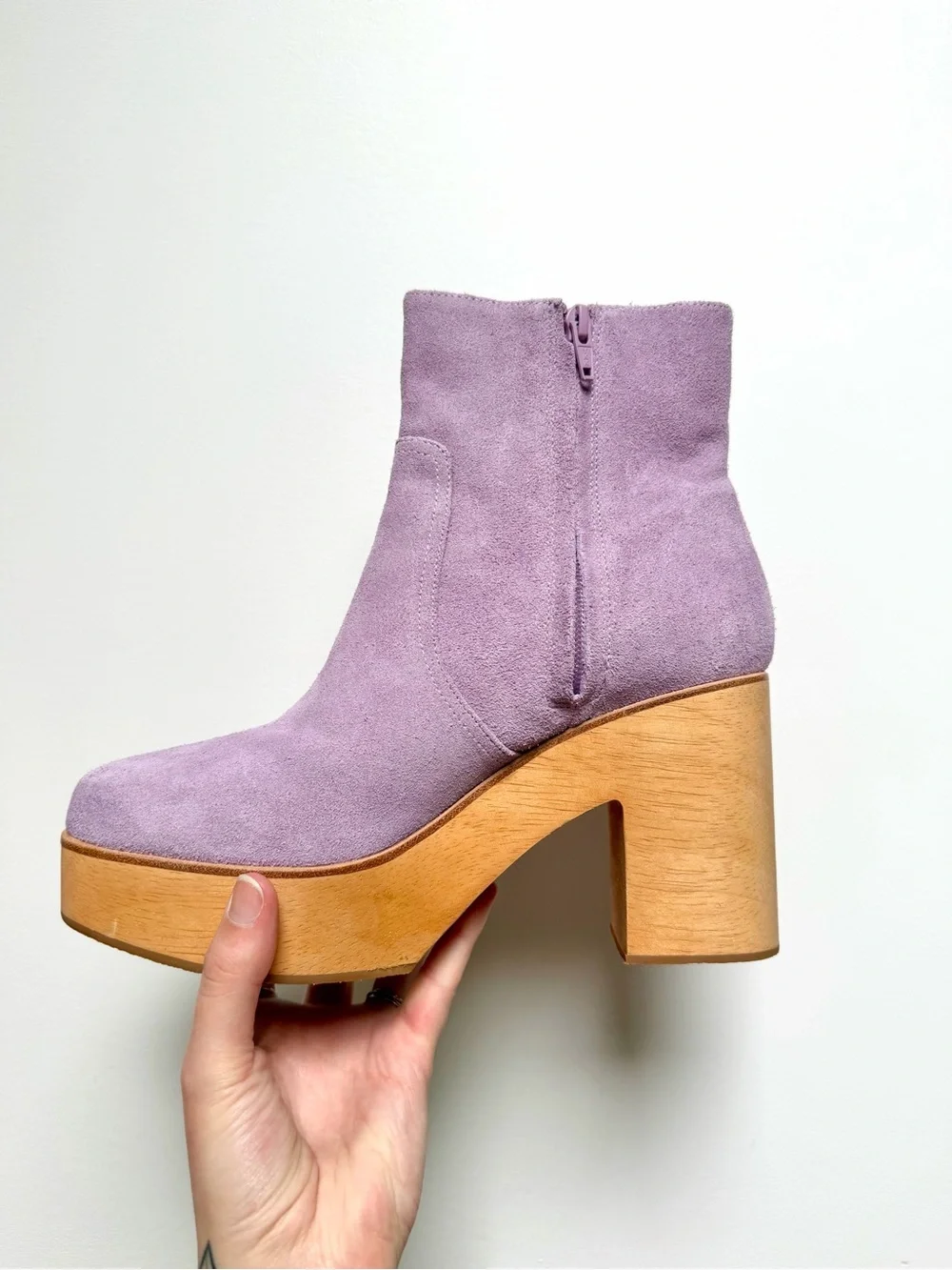 Charlotte Stone Paz Boot Lilac